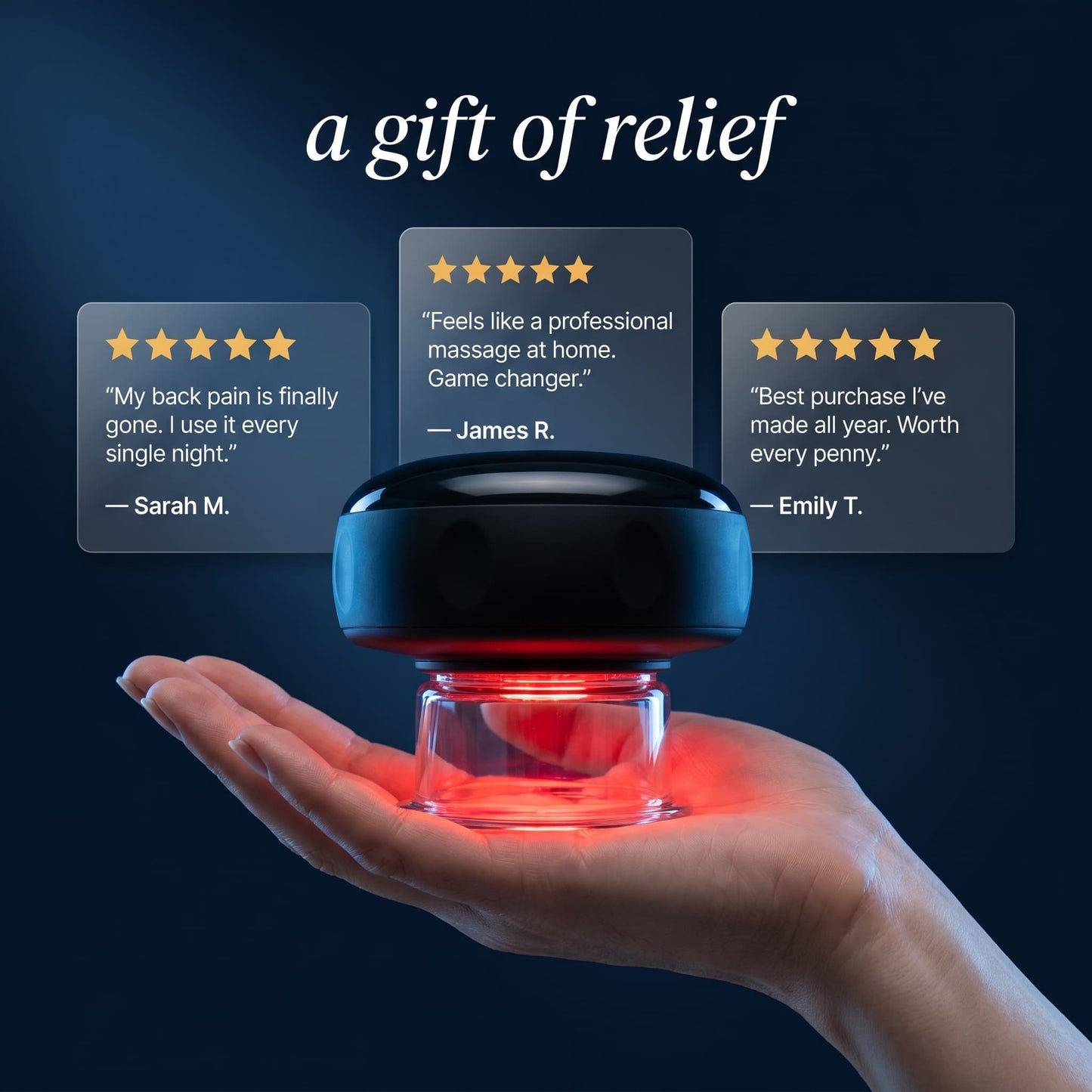 CupRelief™ Electric Cupping Massager